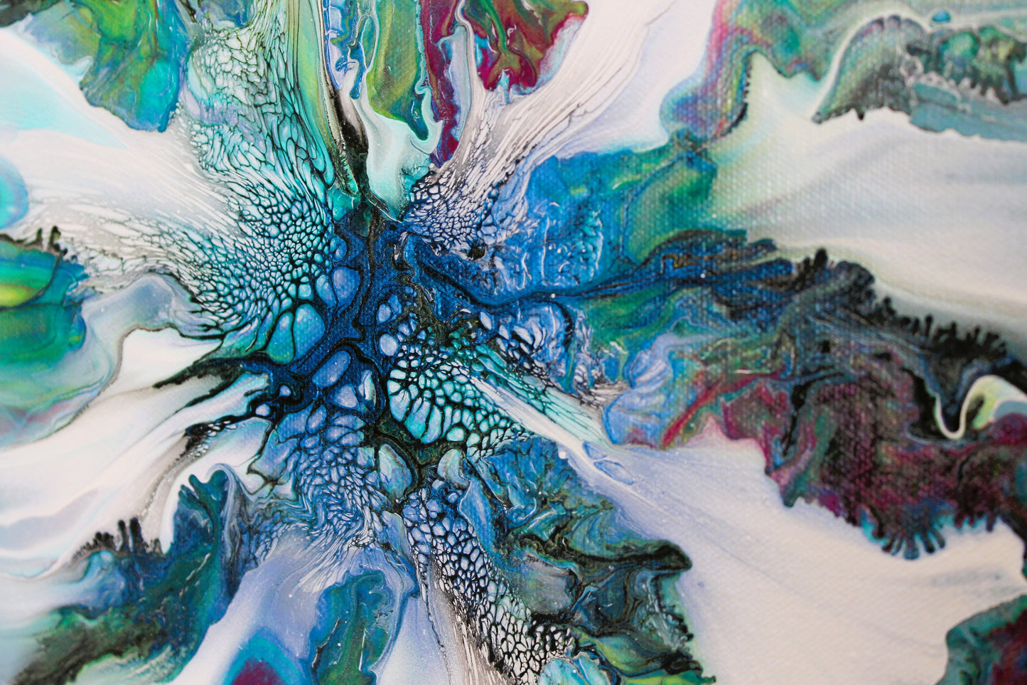Fluid Art Bloom